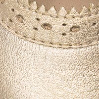 Mellie Baby Mary Jane | Gold Leather