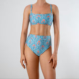 Hazel Banded Hipster Bottom - Wallpaper