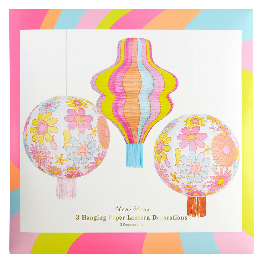 Flower Power Lanterns