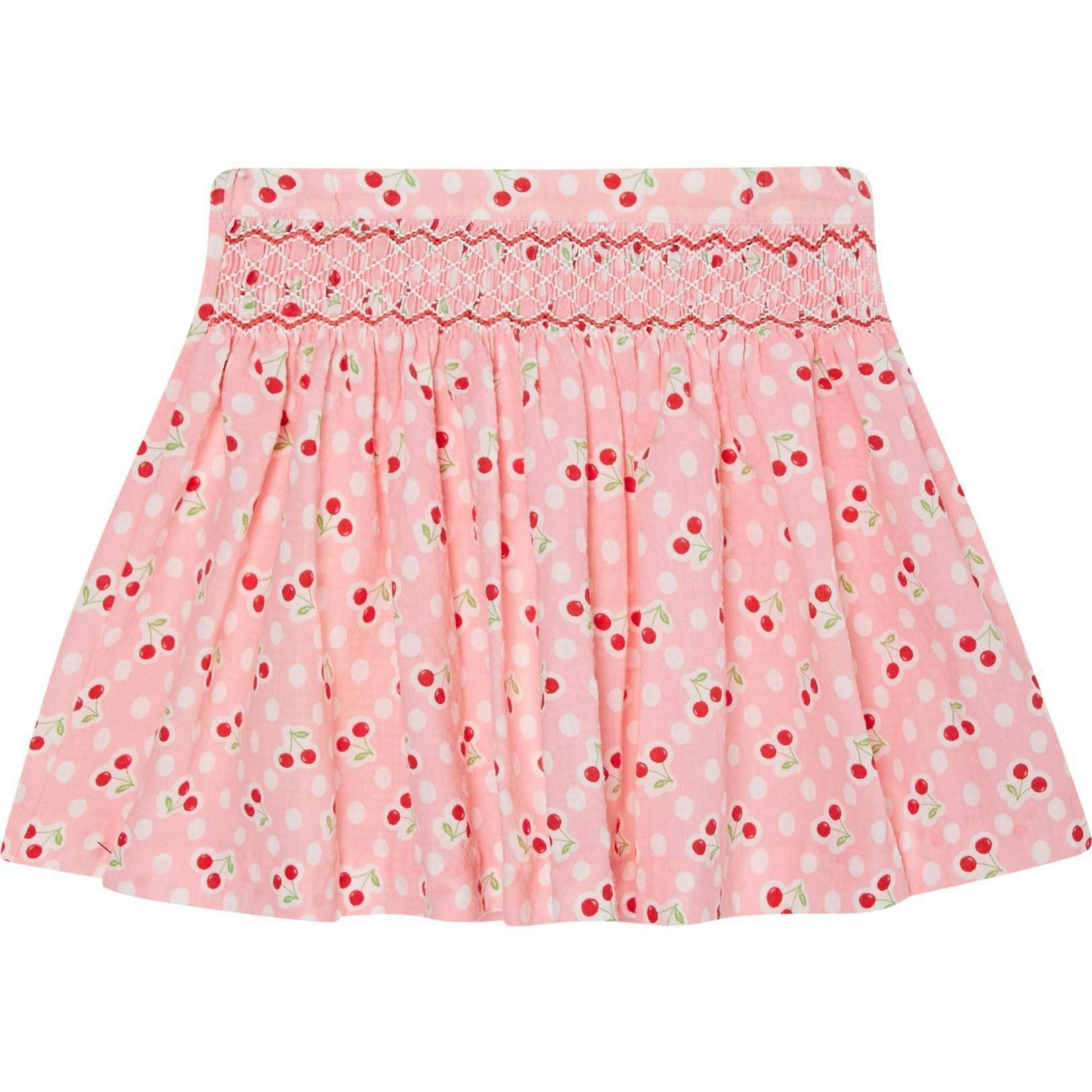 Hand-Smocked Girls Skirt Annie