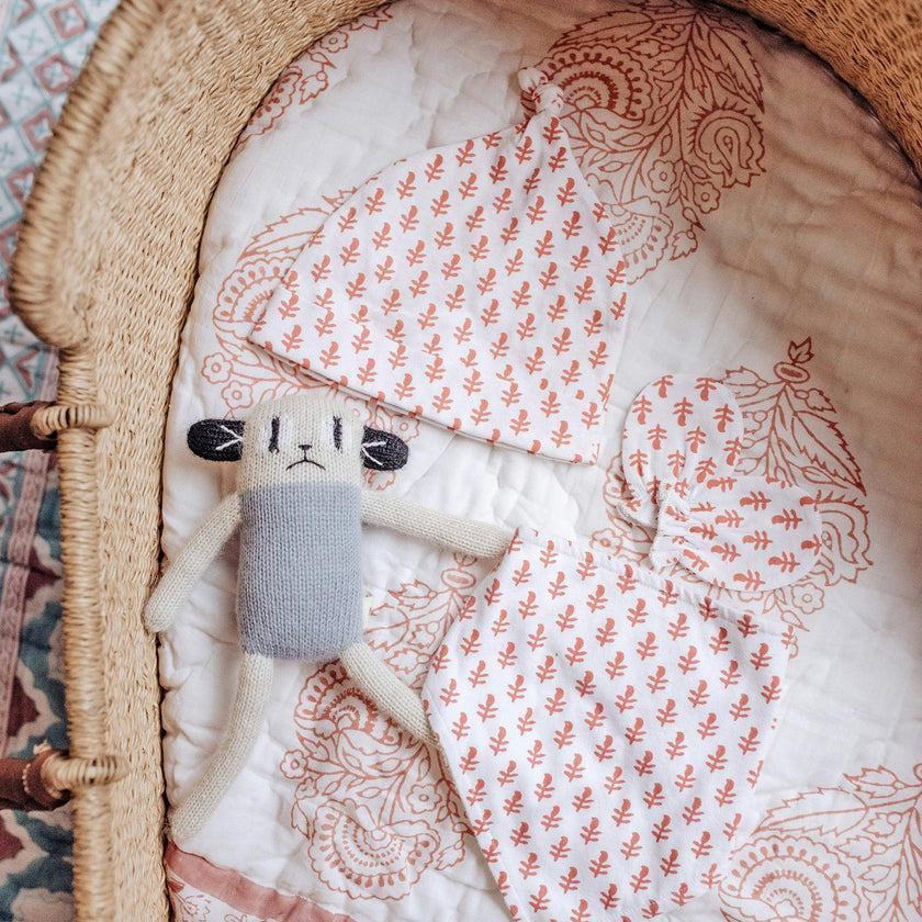 Certified Organic Handmade Newborn Baby Essential Giftset