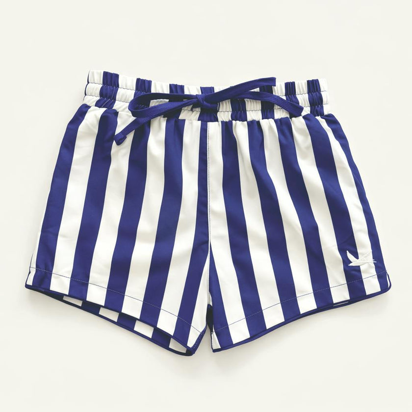 Nautical Stripe Swim Shorts