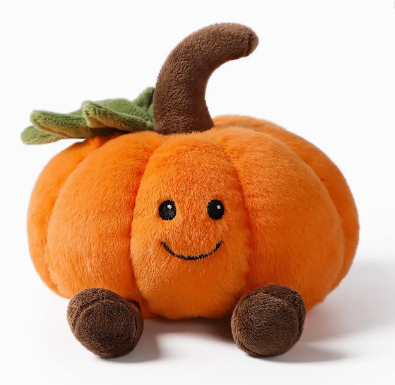 McHugs Sweetheart Pumpkin Vegetable Stuffed Plushie l 18cm