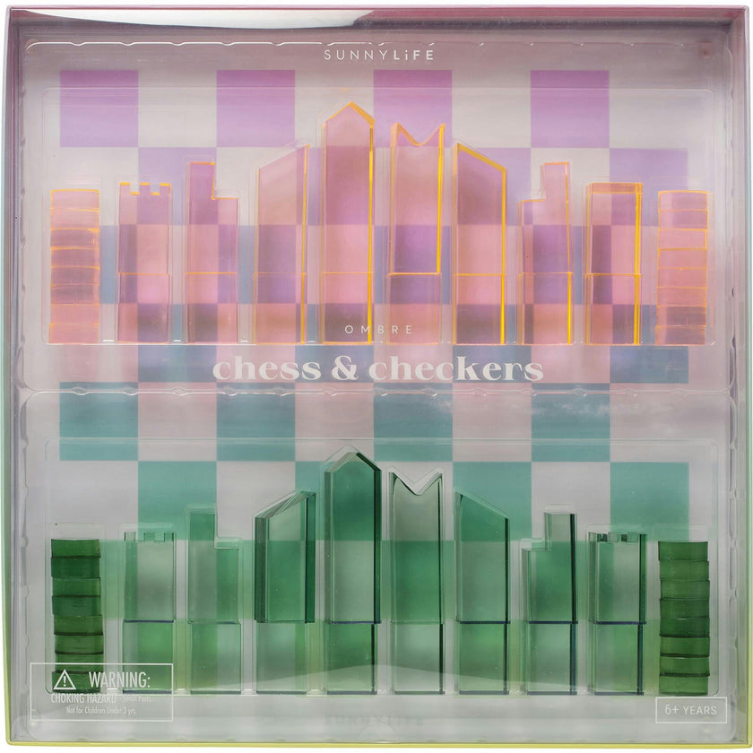 Lucite: Chess & Checkers