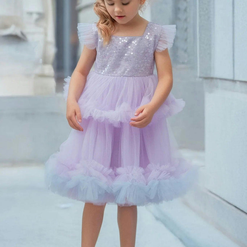 Lilac Fairy Twirl Dress
