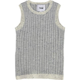 Ribbed Knit Retro Tank Top