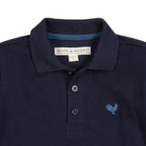 Organic Long Sleeve Pique Polo
