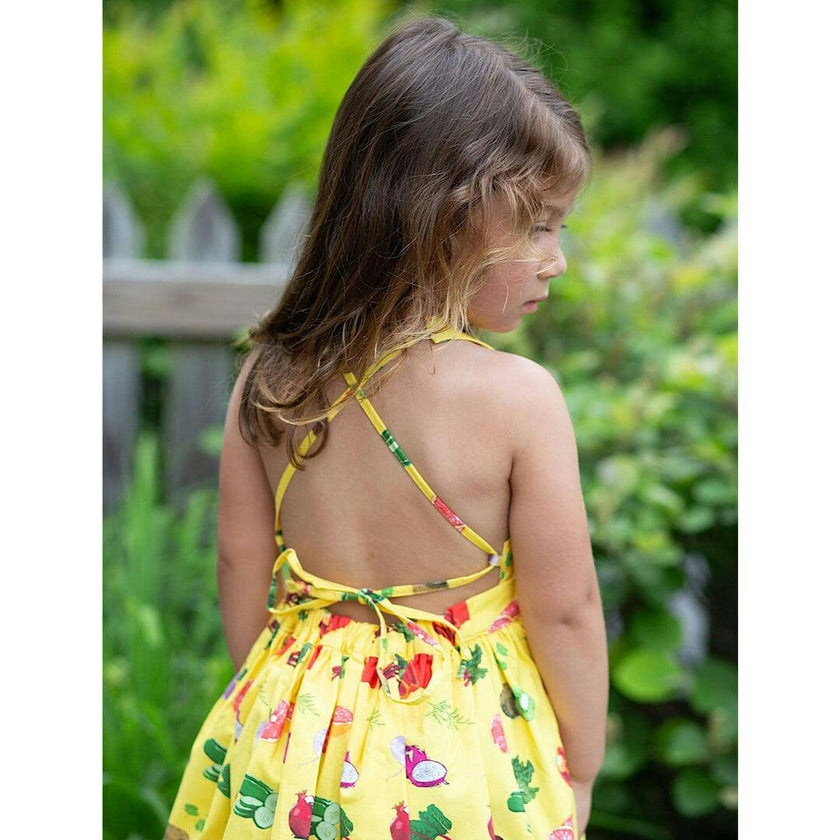 Tie Back Dress in Farmer’s Market