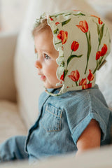 Cotton Stretch Bonnet