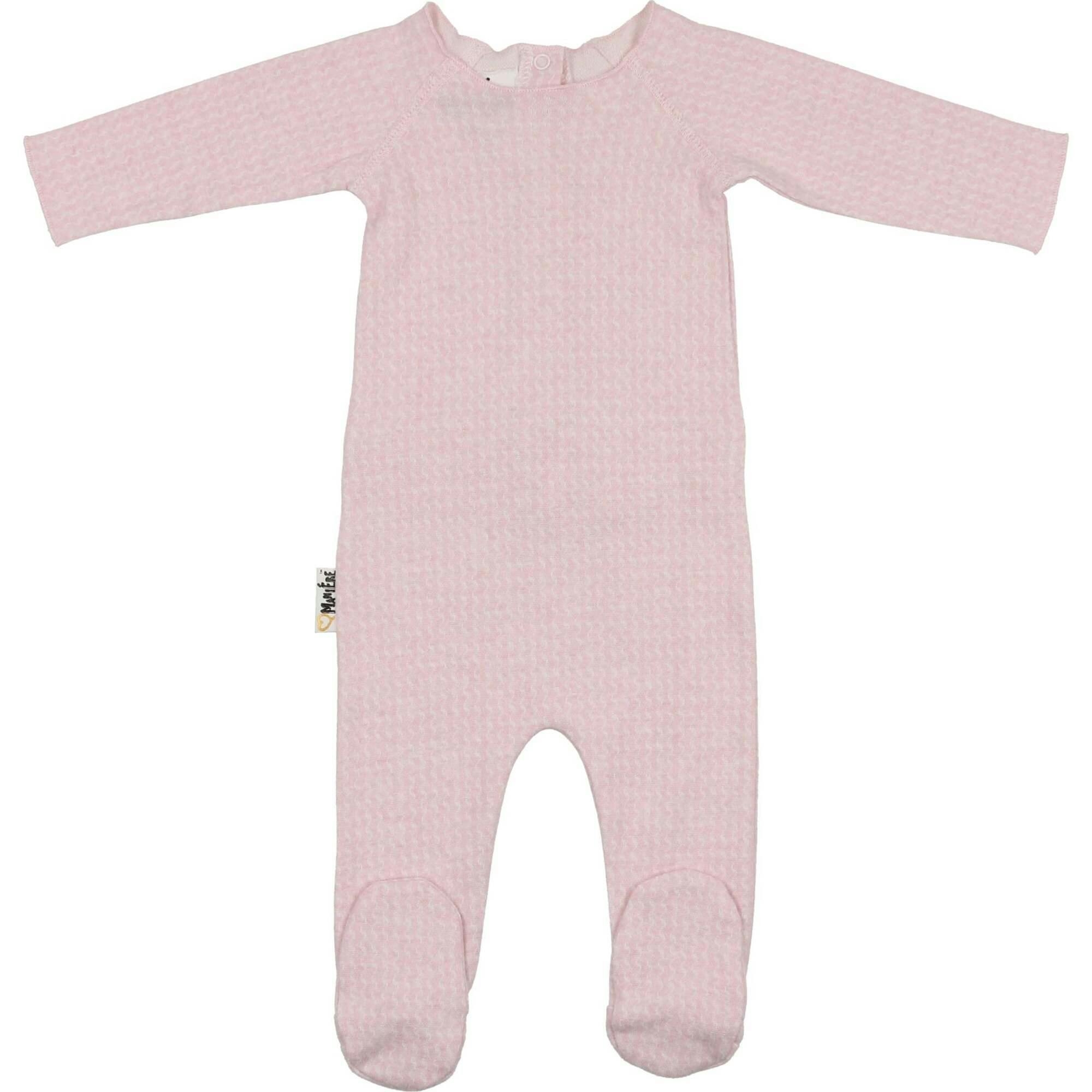 Wave Stripe Footie