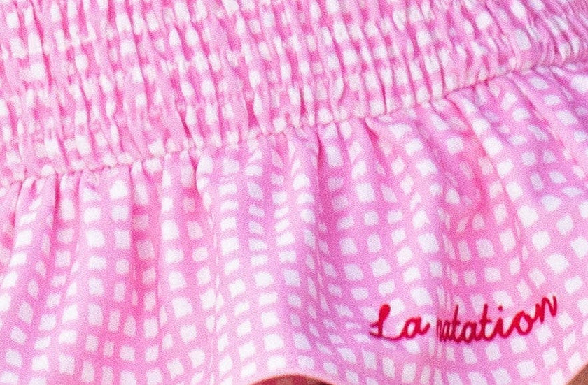 Gingham Bathing Suit