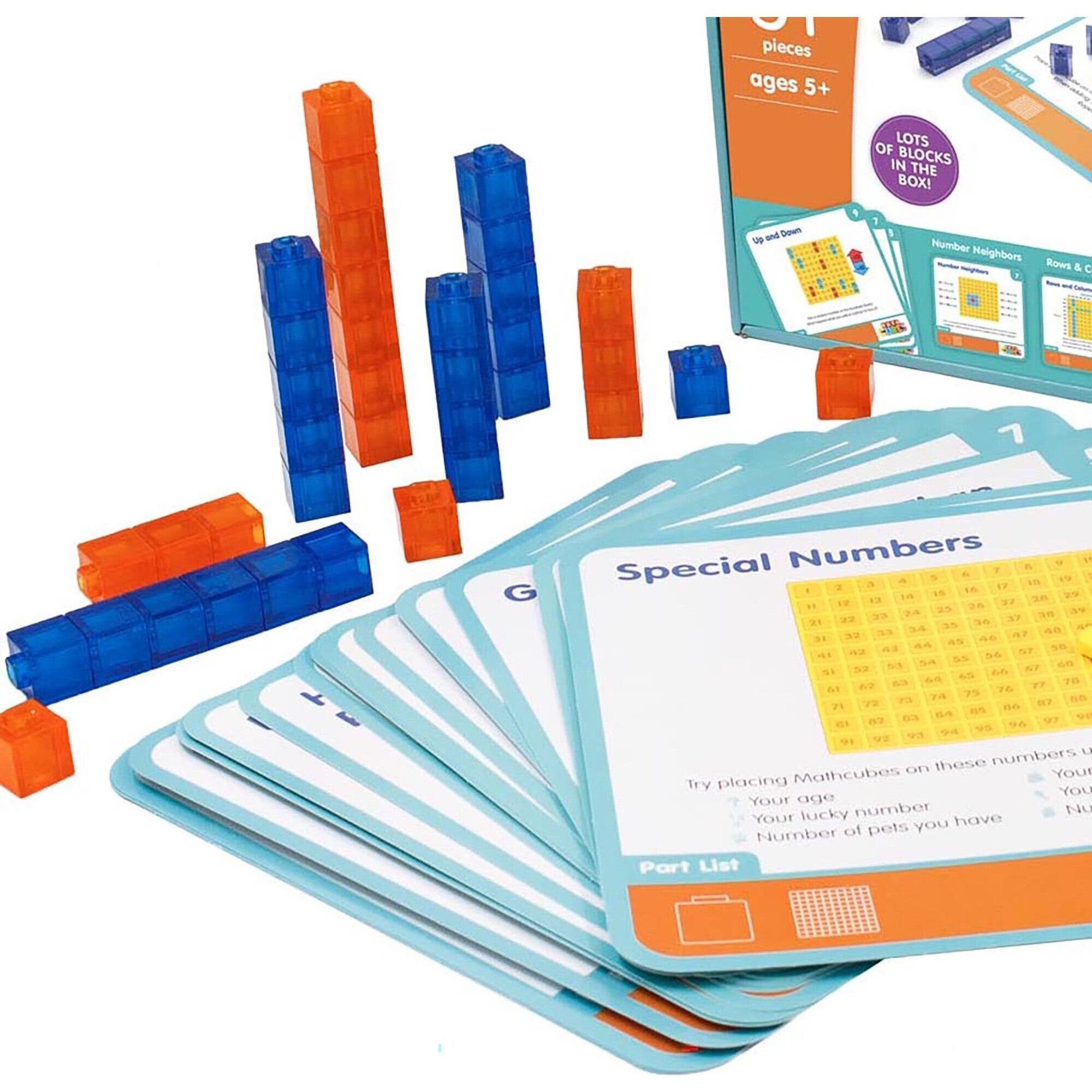 Mathcubes - Hundreds Board Activity Set