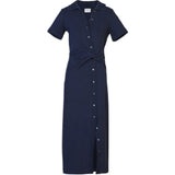 Short Sleeve Ellicot Dress, Navy