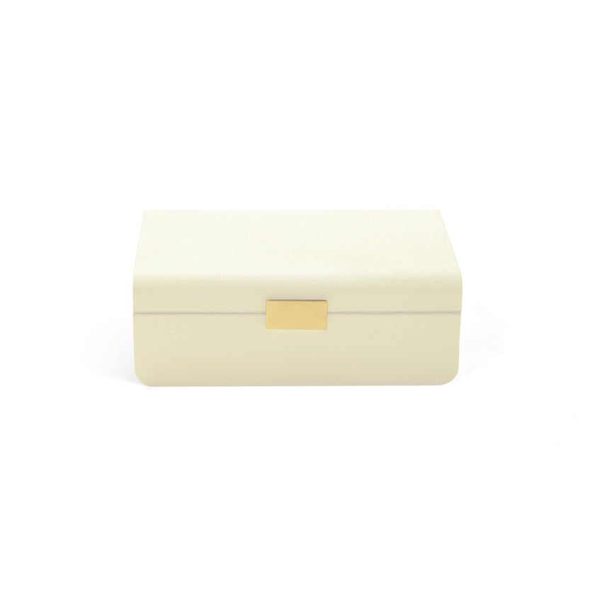 Modern Shagreen Large Jewelry Box