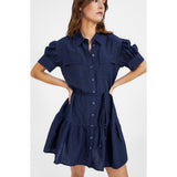 Women's Short Carrington Dress, Navy