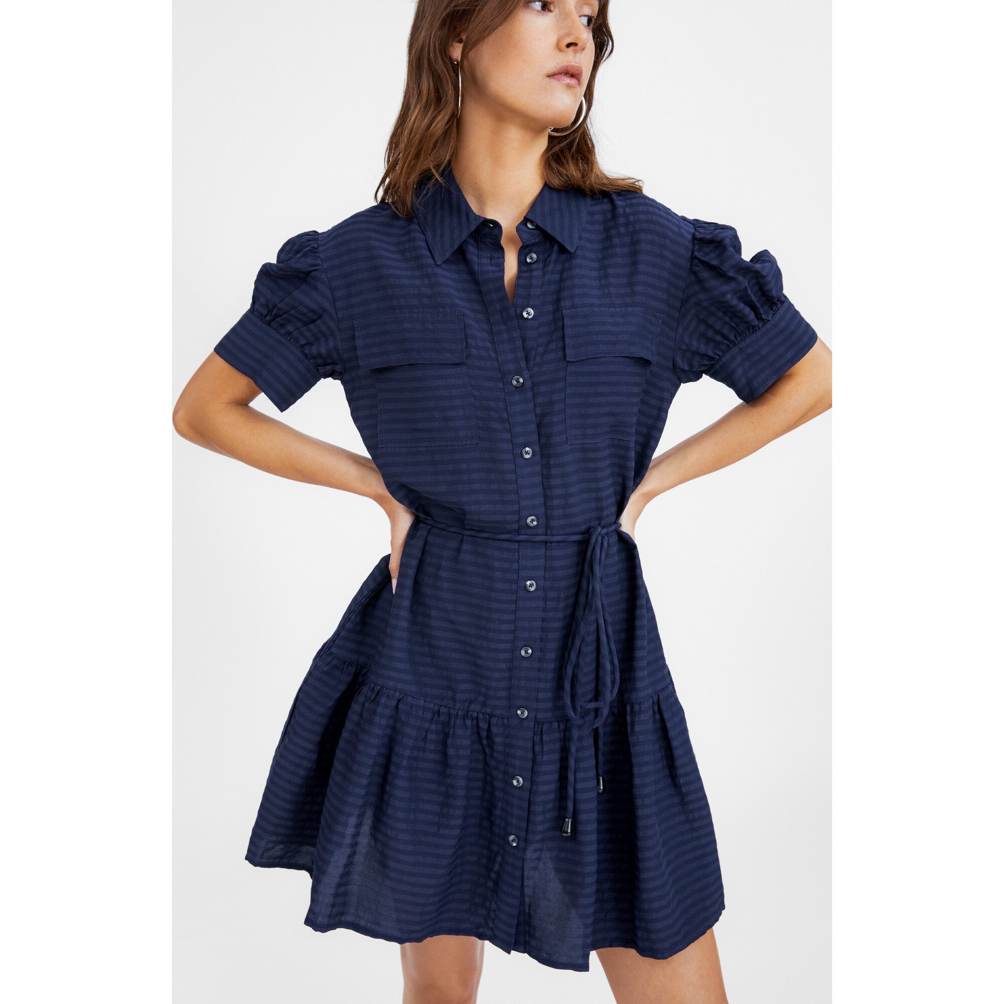 Women's Short Carrington Dress, Navy
