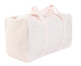 The Duffle Bag in Pink Gingham