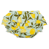 Lemon Organic Cotton Ruffle Bloomer
