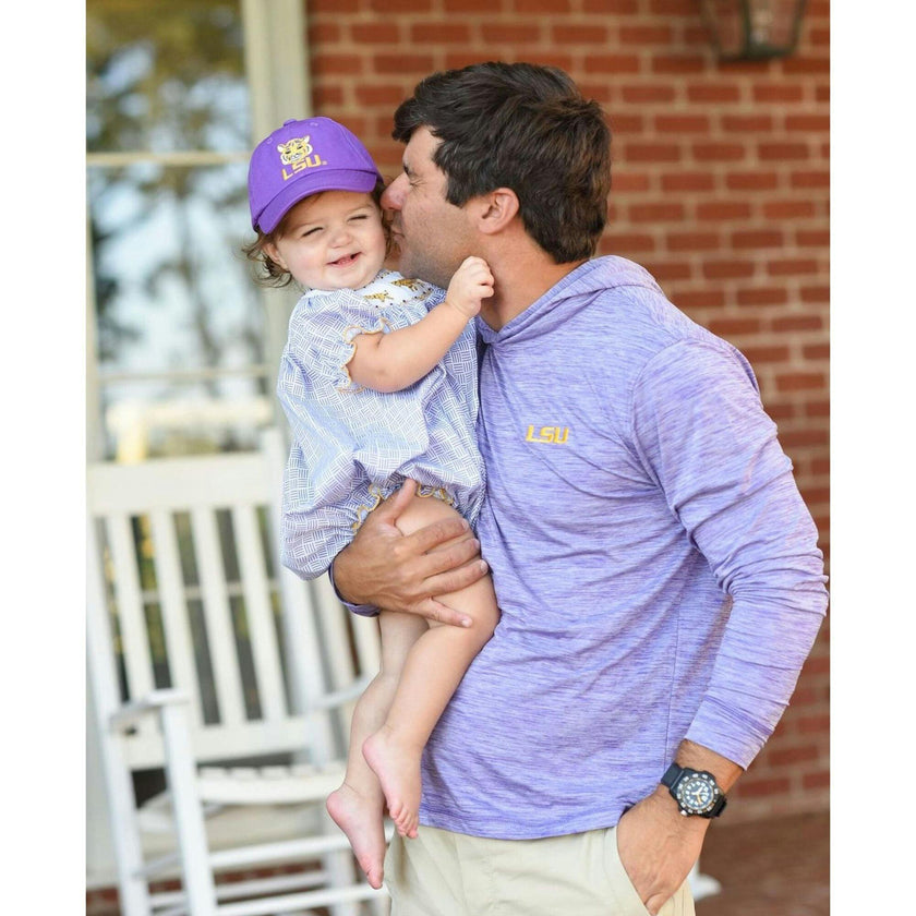 Officially Licensed LSU Tigers Bow Baseball Hat (Baby/Toddler)