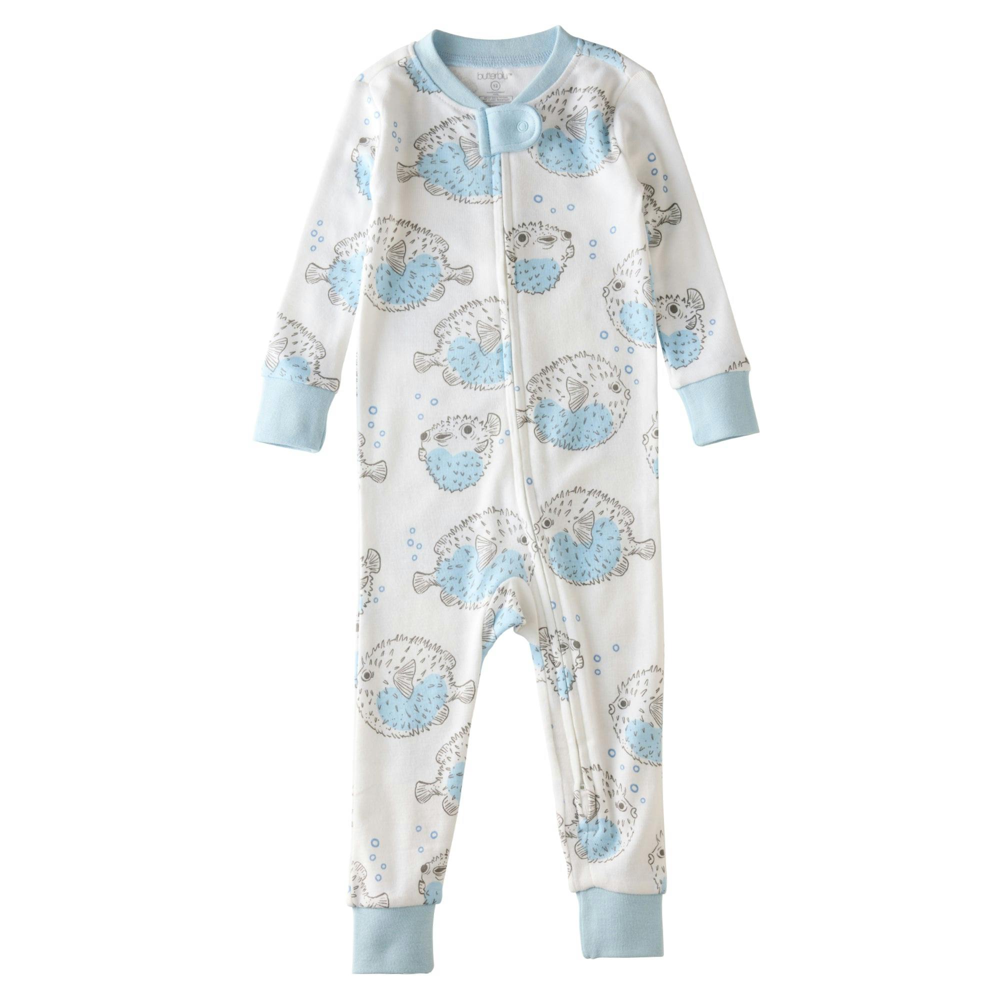 SHAWN Snug-fit Footless Baby Pajamas for Boys & Girls