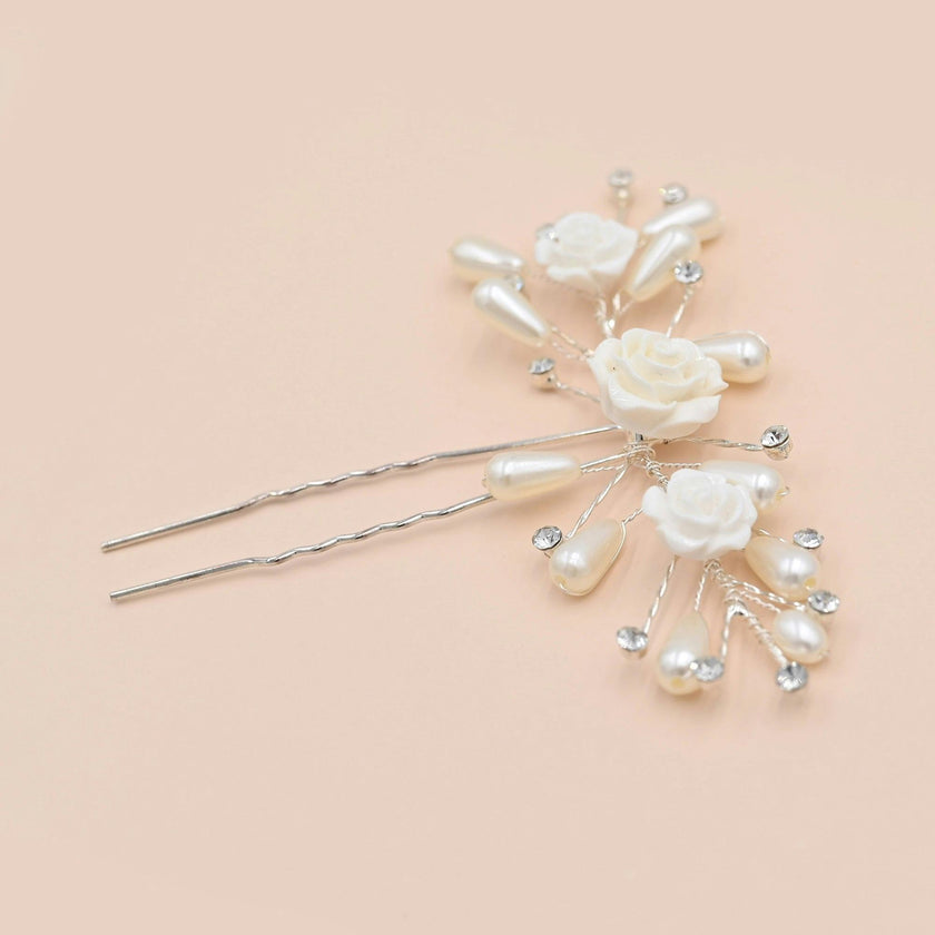 Crystal Inflorescence Hair Pin