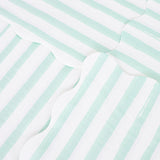 Mint Stripe Small Napkins