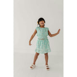 Smocked Eyelet Skirt
