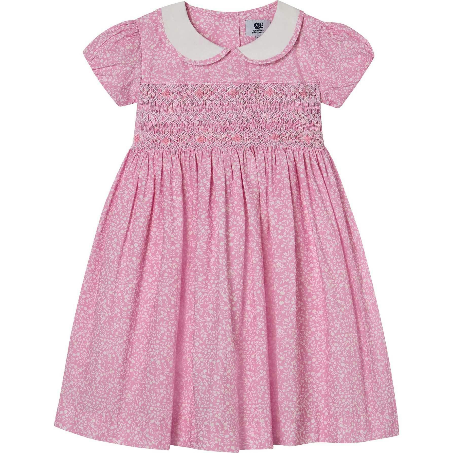 Hand-Smocked Girls Dress - Esme