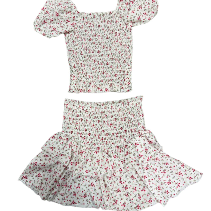 Girls Rib Bandage Dress