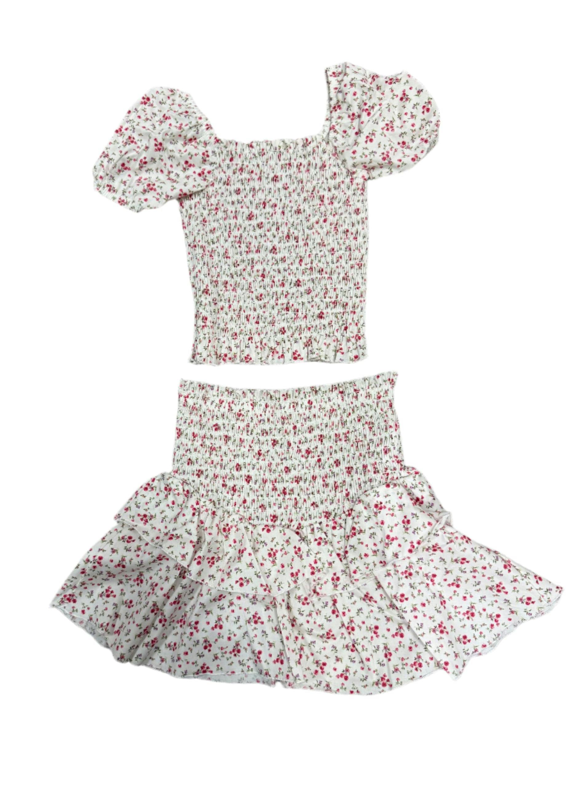 Girls Rib Bandage Dress