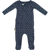 Berry Floral Footie