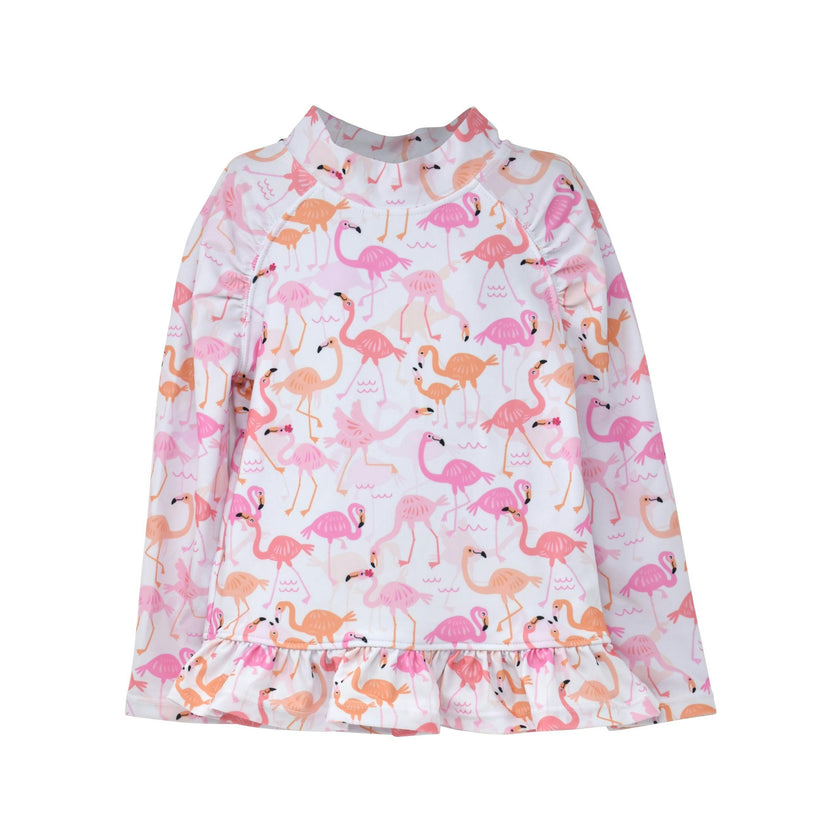 UPF 50+ Ruffle Rash Guard