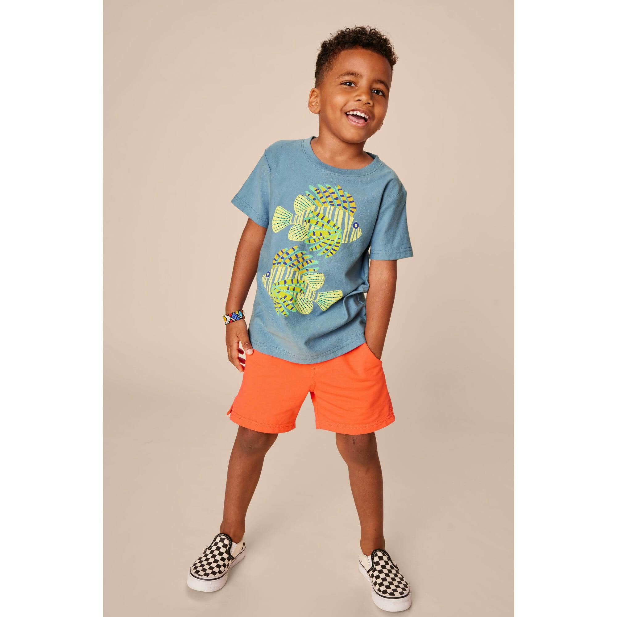 Lionfish Graphic Tee, Blue