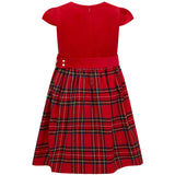 Diana Velvet & Tartan Party Dress