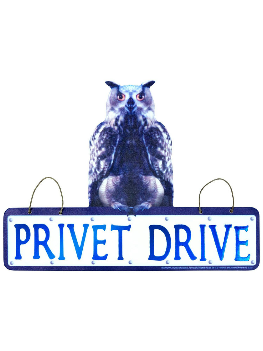 10-inch Harry Potter Privet Wall Sign Decoration