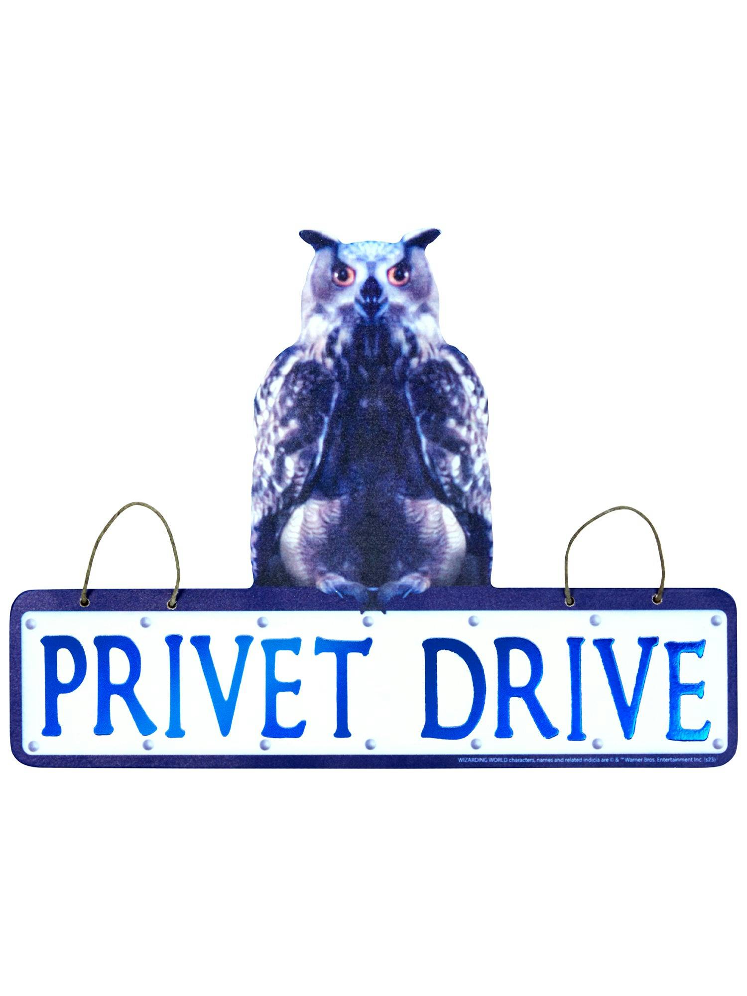 10-inch Harry Potter Privet Wall Sign Decoration