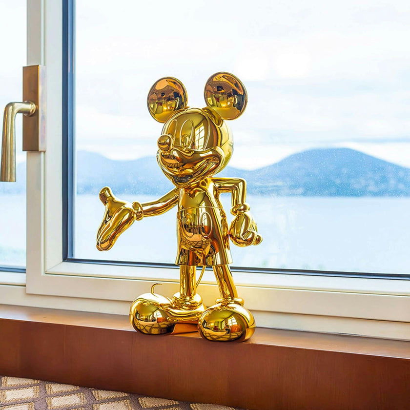 Mickey WELCOME Gold 12in