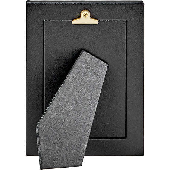 4" x 6" Pebble Grain Leather Frame