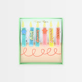 Happy Birthday Enamel Hair Clips