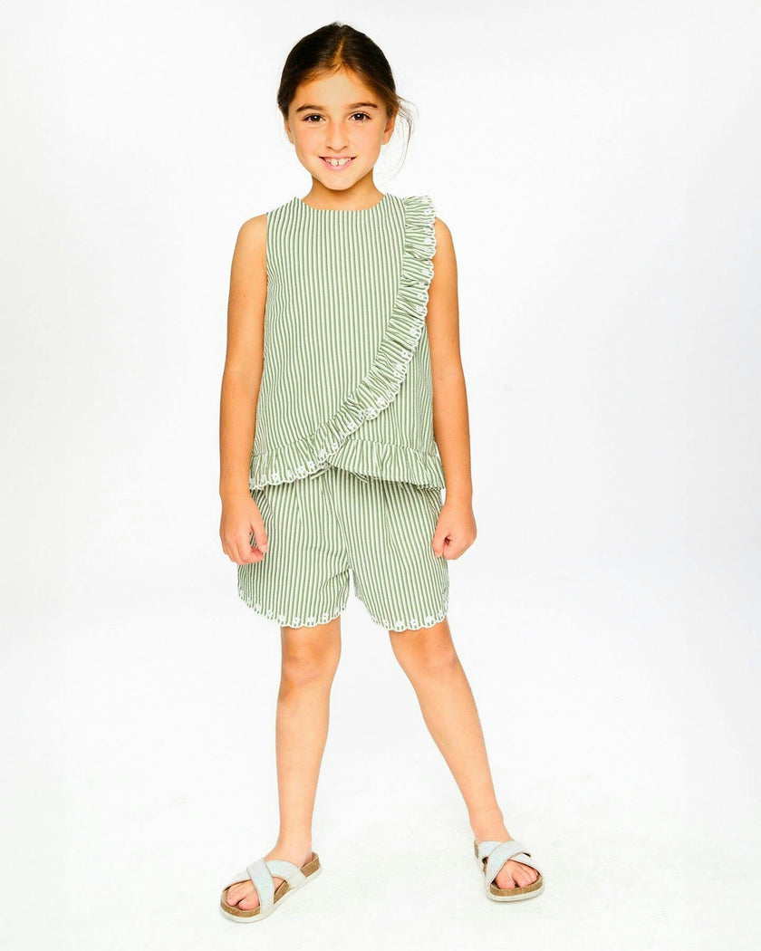 Shorts With Embroidery