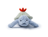 McHugs Lucky Green Turtle Weighted Plush Animal 25cm