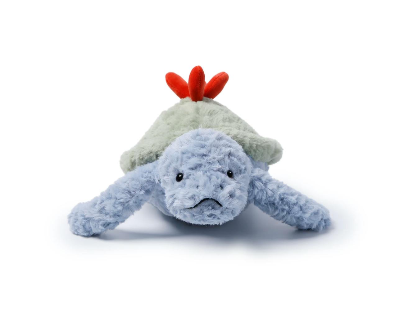 McHugs Lucky Green Turtle Weighted Plush Animal 25cm