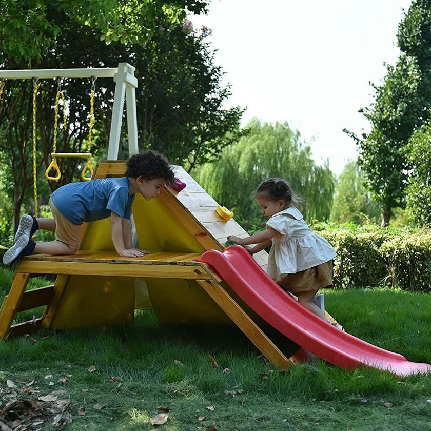 Palm - 5-In-1 Outdoor And Indoor Playground Playset