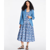 Women's Michelle Denim Blazer, Blue