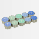 Blue & Green Tealight Candles