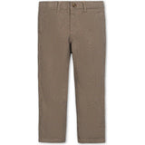 Organic Brushed Suit Pant, Brown