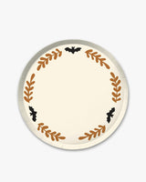 Creepy Casa Dinner Plate Set - Bone/Orange