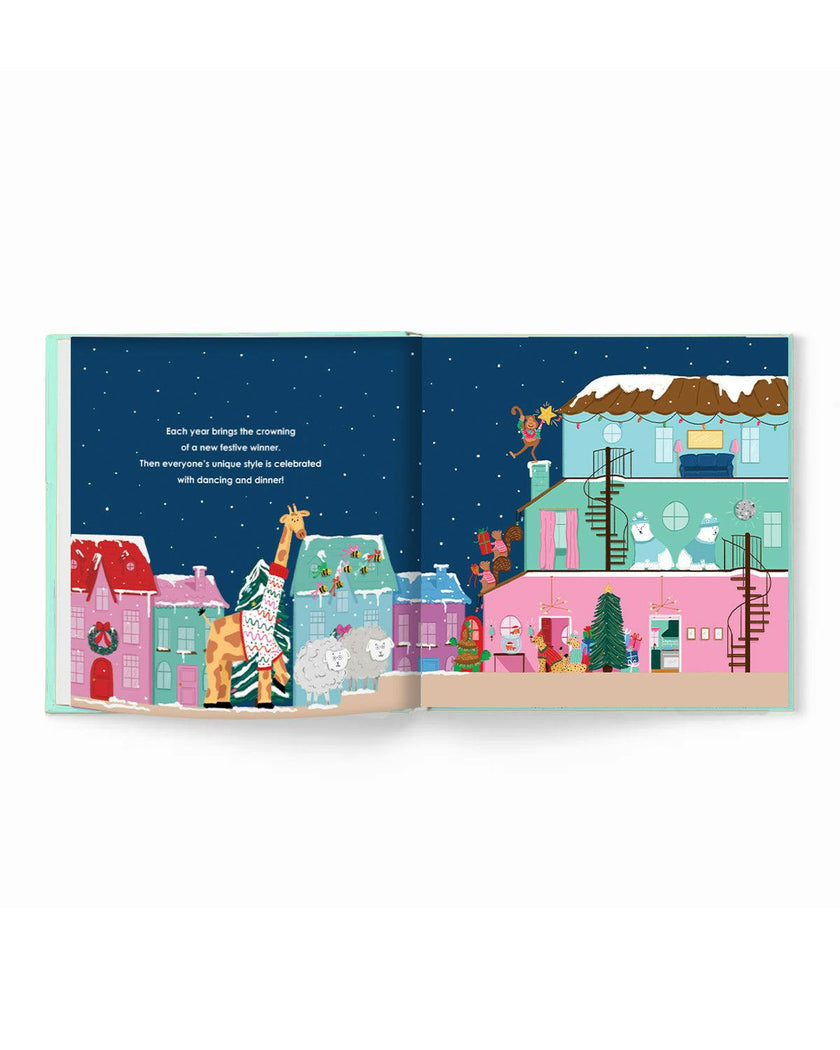 Packed Party The Sweater Social Holiday Children's Book - Secular Christmas Hardcover Book, 10.25x10.25 Inch, 28 Pages, Perfect for Classroom and Gifting