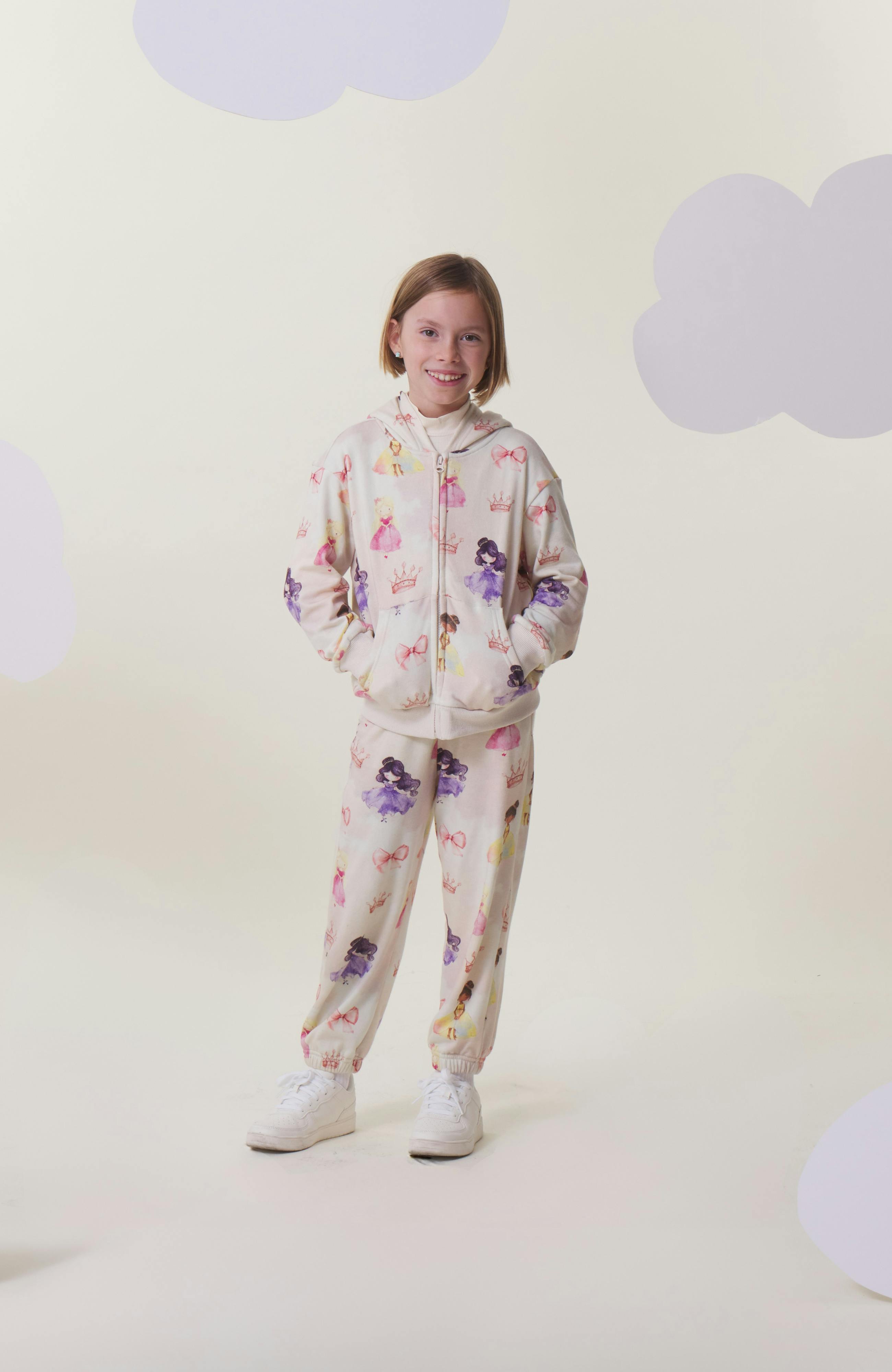 Soft Fleece Zip Up, Princess Dream