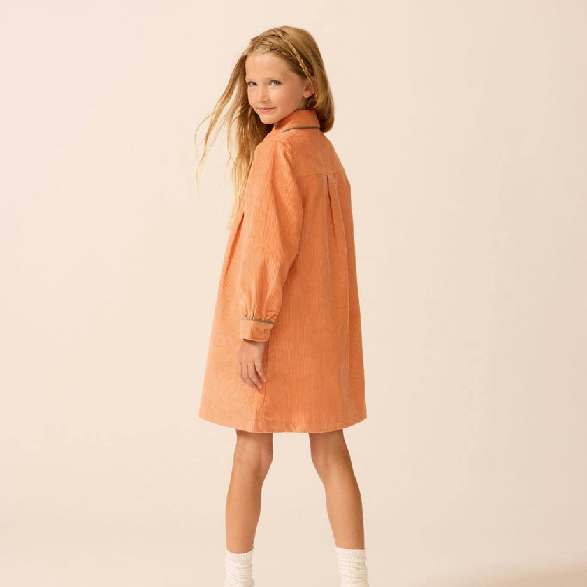 Shirtdress in Sunset Serenade Corduroy